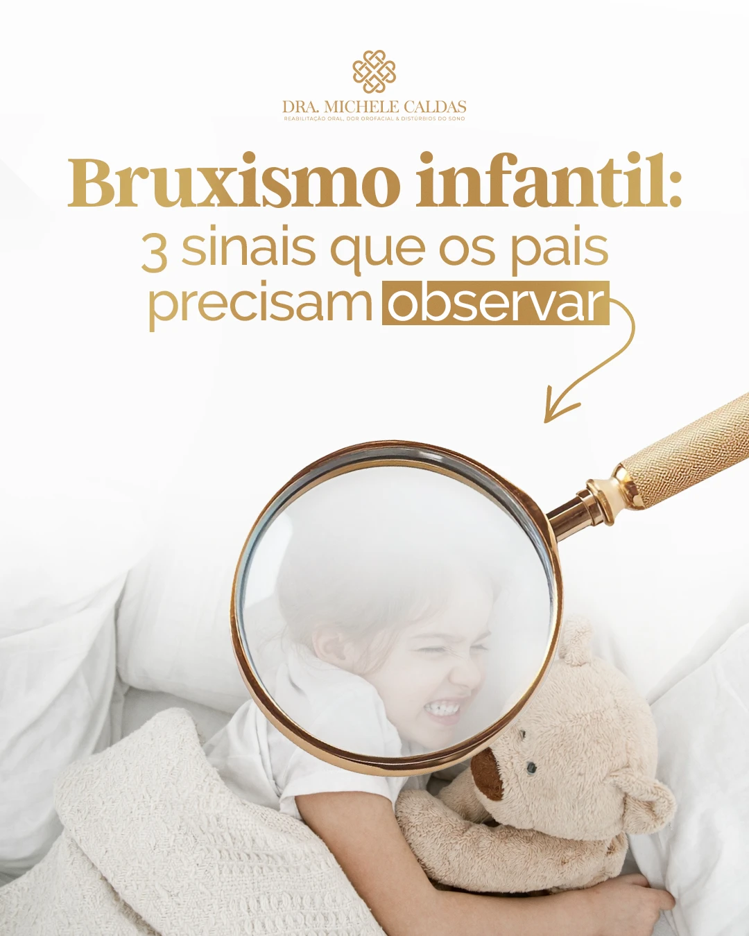 Você sabia que o bruxismo também pode afetar crianças?